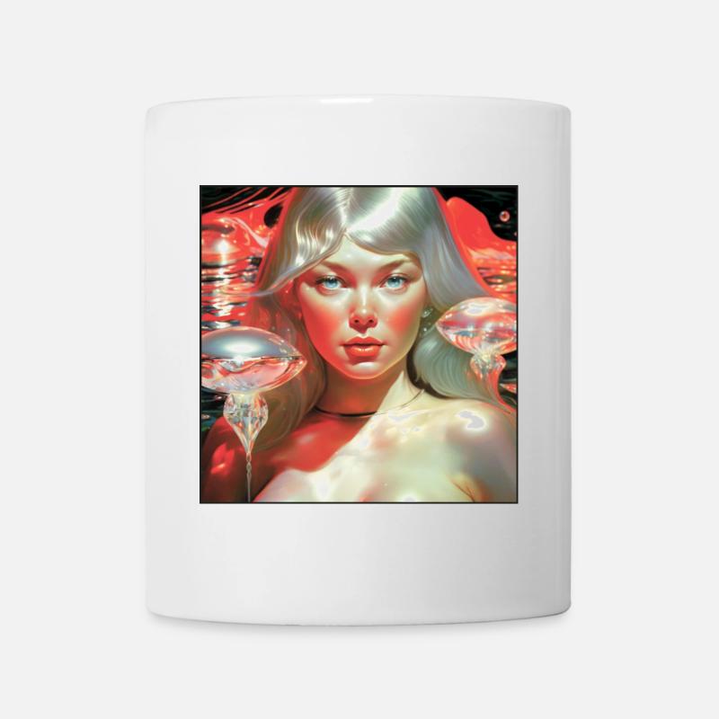 Cosmic Princess Portrait - Mug blanc - blanc