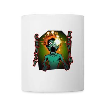 Crazy Kevin - Mug - white - Front
