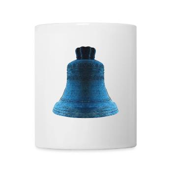 Metallglocke, schenken - Tasse - Weiß - Vorne