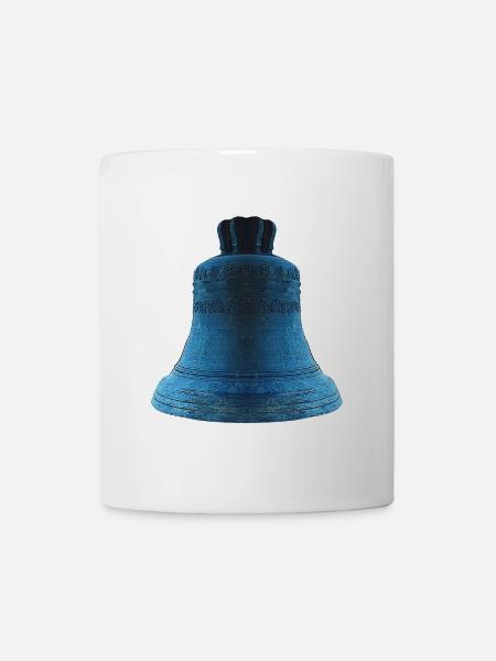 Metallglocke, schenken - Tasse - Weiß