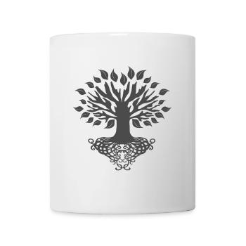 Weltenesche, nordische Mythologie, coole motive - Tasse - Weiß - Vorne