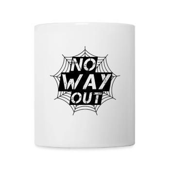 No Way Out Spider Web - Mug - white - Front