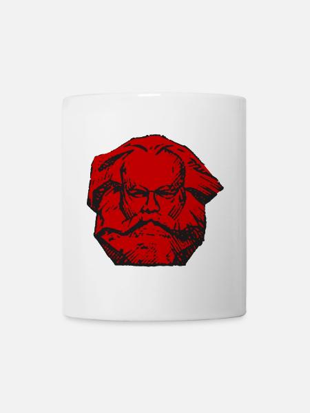 Karl Marx rouge communisme marxisme pull copie - Mug blanc - blanc