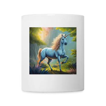 Unicorn in the forest - Mug - white - Front