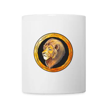 Lion Portrait - Mug - white - Front