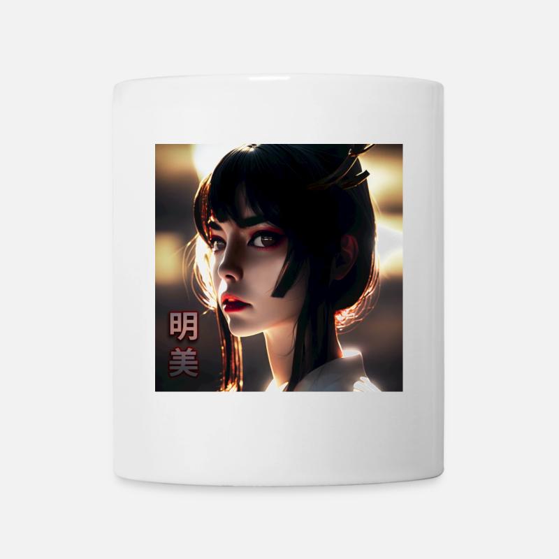 AKEMI Beauté radieuse - Mug blanc - blanc
