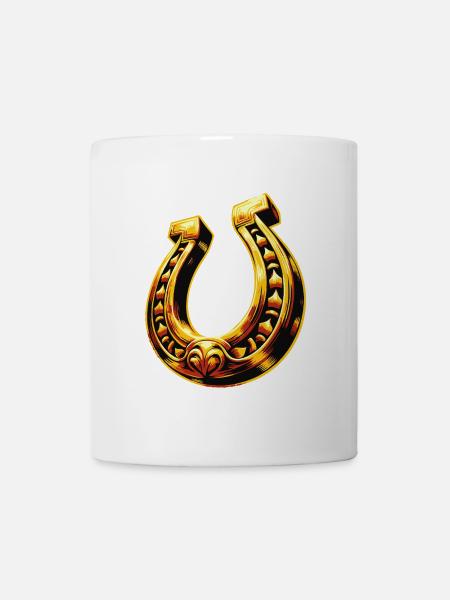 Horseshoe | Lucky Horseshoe - Mug - white