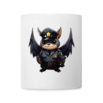 Police Bat - Mug - white - Front