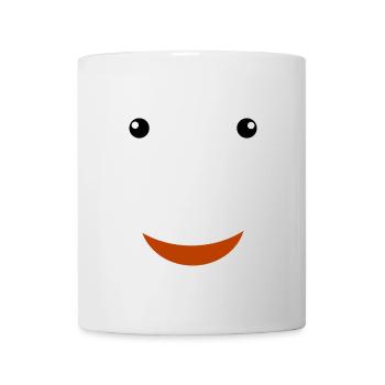 Vintage Clown Gesicht für Kostüme - Tasse - Weiß - Vorne