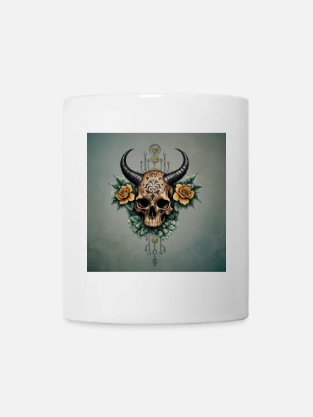Toller Schädel. - Tasse - Weiß
