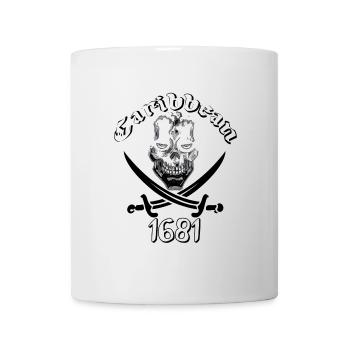 Stählerner Schädel 1681 - Tasse - Weiß - Vorne