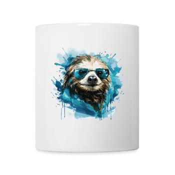 Sunglasses Sloth Aquawash - Mug - white - Front