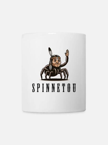 spinnetou indianer winnetou klana indiana - Tasse - Weiß