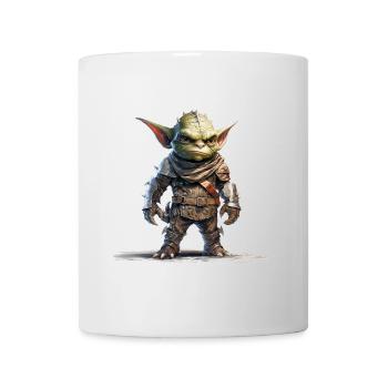 Goblin Anführer Fantasy RPG Shirt - Tasse - Weiß - Vorne