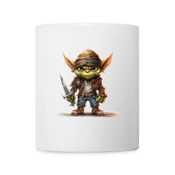 Goblin Bandit Fantasy RPG Shirt - Tasse - Weiß - Vorne