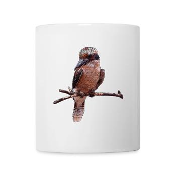 Jägerliest, australien, vögel - Tasse - Weiß - Vorne