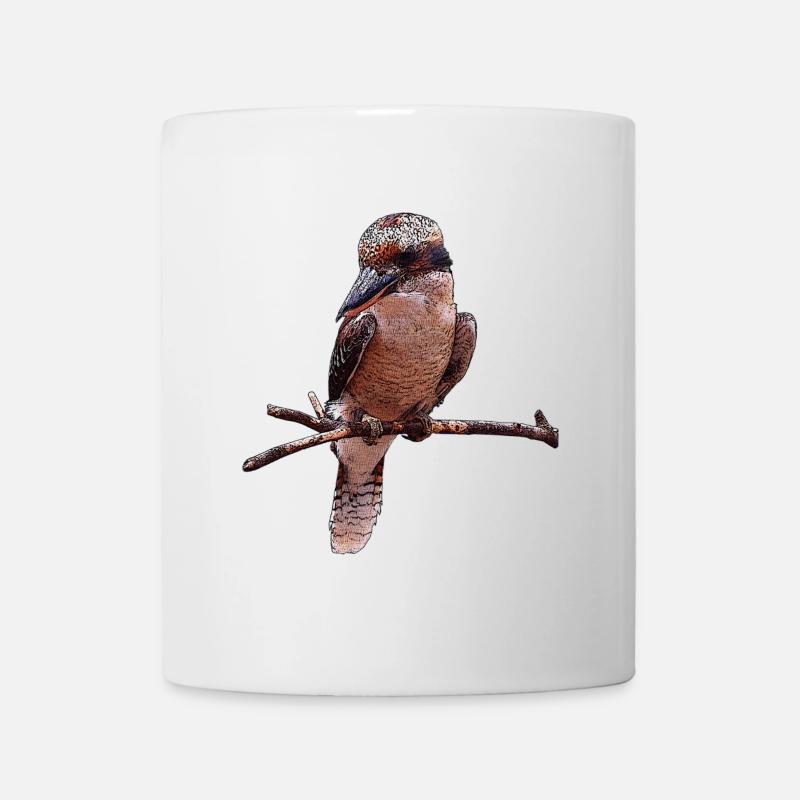 Jägerliest, australien, vögel - Tasse - Weiß