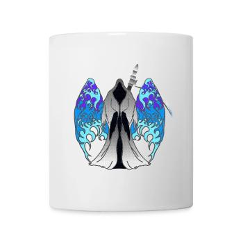 Sensenmänner designs, Feuerflügel, Fantasy Prints - Tasse - Weiß - Vorne