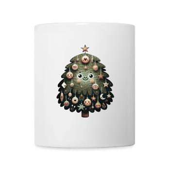 Weihnachten Christbaum x-Mas Weihnachtsbaum - Tasse - Weiß - Vorne
