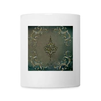 Beautiful and mysterious lotus flowers. - Mug - white - Front