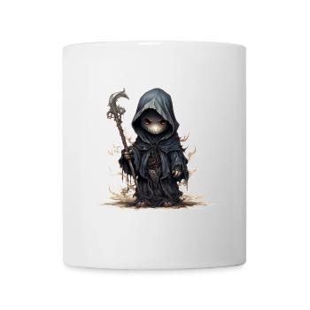 Süßer Geistermagier Fantasy RPG Shirt - Tasse - Weiß - Vorne