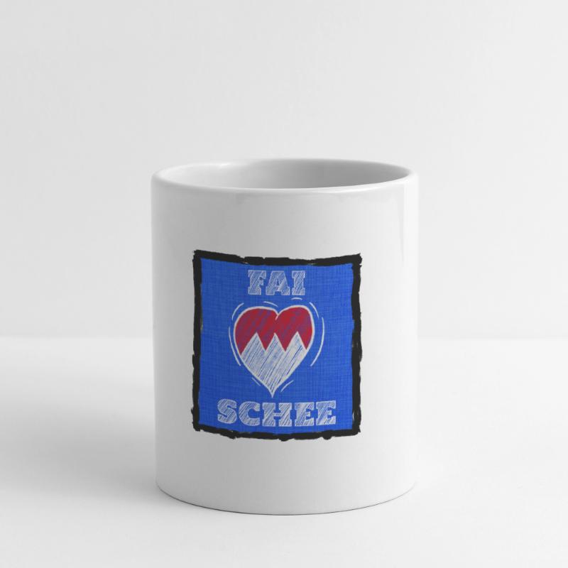 FAI SCHEE - Le dialecte franconien, c’est bien. Mug blanc