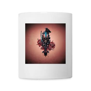 The Dark and Mysterious World of the Gothic Skull - Mug - white - Front