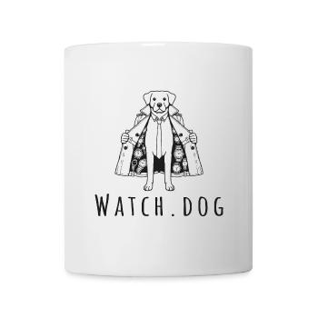 watch dog watches dogs animals pun - Mug - white - Front