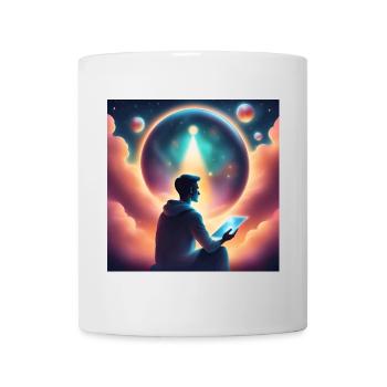 Predicting the future meditation - Mug - white - Front
