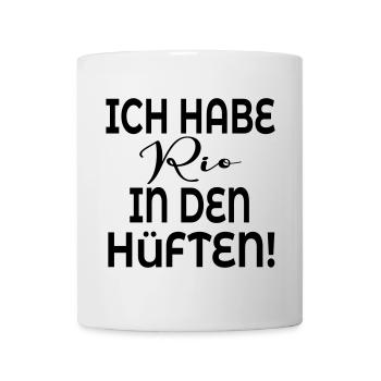 TANZEN HÜFTE BEWEGUNG - Tasse - Weiß - Vorne
