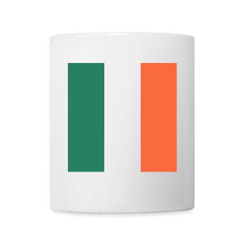 Zeigen Sie Farbe – Irland - Tasse - Weiß - Vorne