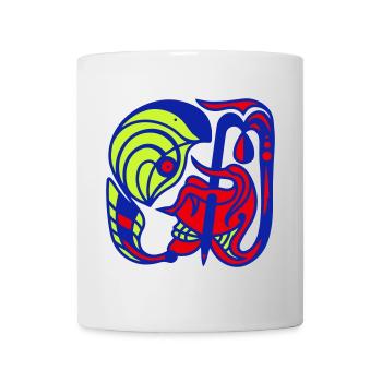 Ich bin kein Feind. Hand der Einigkeit & Harmonie - Tasse - Weiß - Vorne