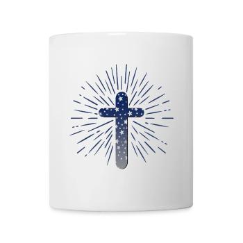 CHRISTIAN FAITH - CHRISTIAN CROSS RELIGION - Mug - white - Front