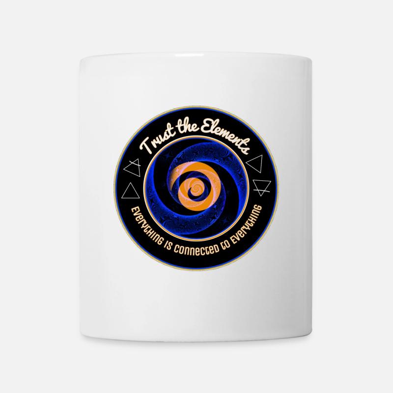 Elementare Spiralkonvergenz - Tasse - Weiß