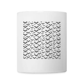 fledermäuse, halloween Outfits, gothic motiv - Tasse - Weiß - Vorne