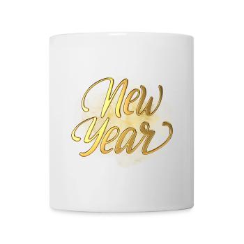 New Year - Tasse - Weiß - Vorne