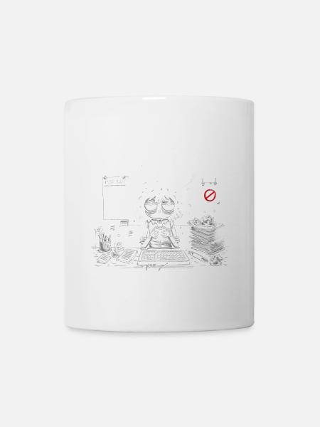 wake me up when it's friday - Tasse - Weiß