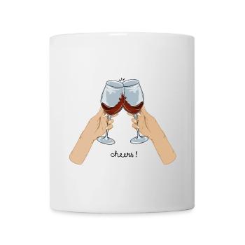 Cheers - Tasse - Weiß - Vorne