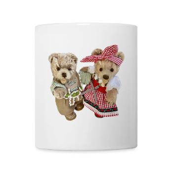 Josefine + Finn Tracht - Tasse - Weiß - Vorne