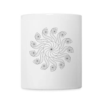Mandala Carousel - Mug - white - Front