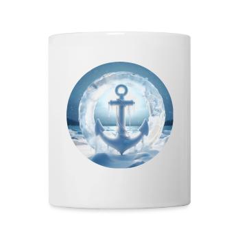 Ancre Glace Neige Congelée - Mug blanc - blanc - Devant