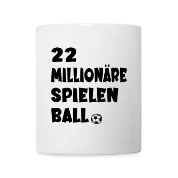 MULTI MILLIONÄRE SPIELEN BALL - Tasse - Weiß - Vorne