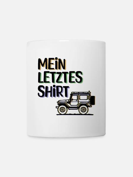 Wanderer Camping Statement Campingplatz Ferien - Tasse - Weiß