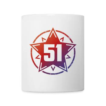 Super Star 51 - Tasse - Weiß - Vorne