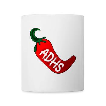ADHS CHILISCHOTE - Tasse - Weiß - Vorne