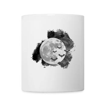 Fledermäuse, monde, Halloween Outfit - Tasse - Weiß - Vorne