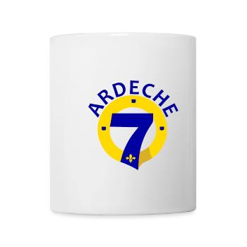 Ardèche - Mug blanc - blanc - Devant