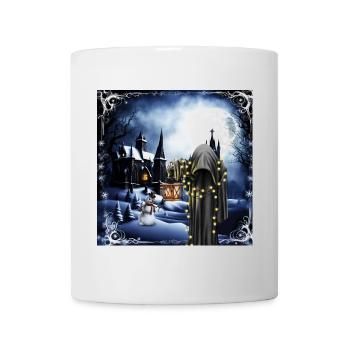 Die dunkle Weihnachtszeit - Tasse - Weiß - Vorne