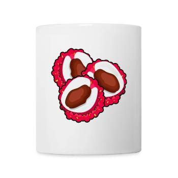 LYCHEE LYCHEE FRUITS - FRUIT FOOD - Mug - white - Front