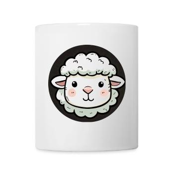 Cute Sheep Head - Mug - white - Front